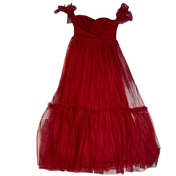 Ever-Pretty 2XL Dress Sweetheart Off-Shoulder Tulle Maxi Formal Gala Party - Picture 4 of 11